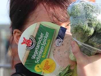 Unsere Kollegin Anja Greiner verzichtet in der Fastenzeit auf Fleisch. Foto: Redaktion Bad Kissingen