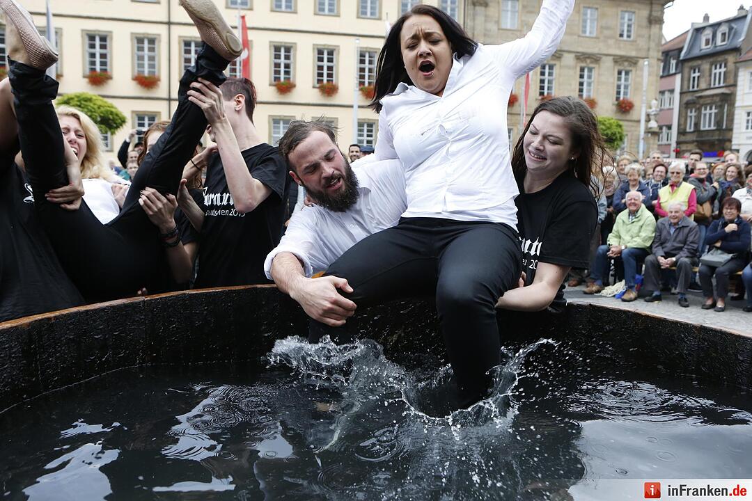 Gautschfeier 2015 der Mediengruppe Oberfranken in Bamberg