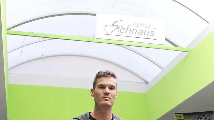 Michael Einbecker, Inhaber von Fahrrad-Schnaus in Haßfurt