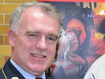 Seit zwölf Jahren ist Joachim Ranzenberger bereits Kreisbrandrat. Eine dritte Amtszeit schließt er nicht aus. Foto: Archiv/Matthias Schuhbäck