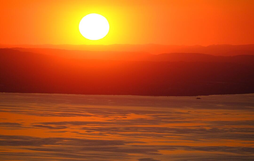 Sonnenuntergang am Bodensee