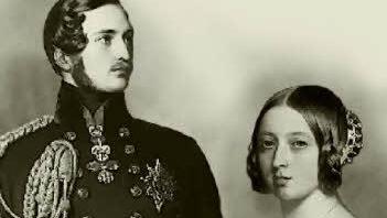 Prinz Albert und Queen Victoria