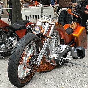 Harley-Davidson-Treffen in Hamburg