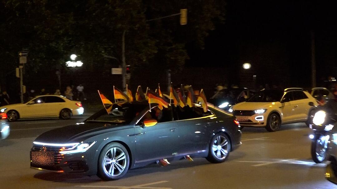 N&uuml;rnberg feiert ausgelassen den Einzug ins Viertelfinale