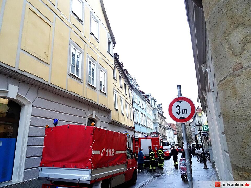 Brand in Coburger Innenstadt - der Tag danach