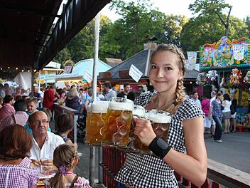 Wie lange darf ausgeschenkt werden, wann muss der Festbetrieb enden? Ein weiterer Anwohner aus der Alten Ludwigsstädter Straße will dies auf dem Rechtsweg klären lassen. Foto: Achiv/Corinna Igler