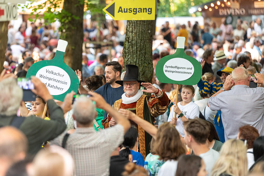 Fr&auml;nkisches Weinfest in Volkach