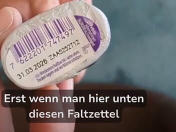 Milka-Weihnachtsmann: Geheim-Etikett hat böses Nachspiel Milka-Weihnachtsmann: Geheim-Etikett hat böses Nachspiel