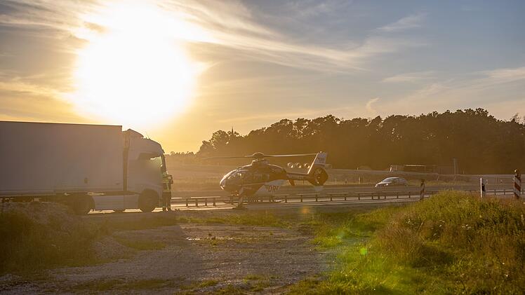 Ein Verletzter nach Auffahrunfall auf der A3