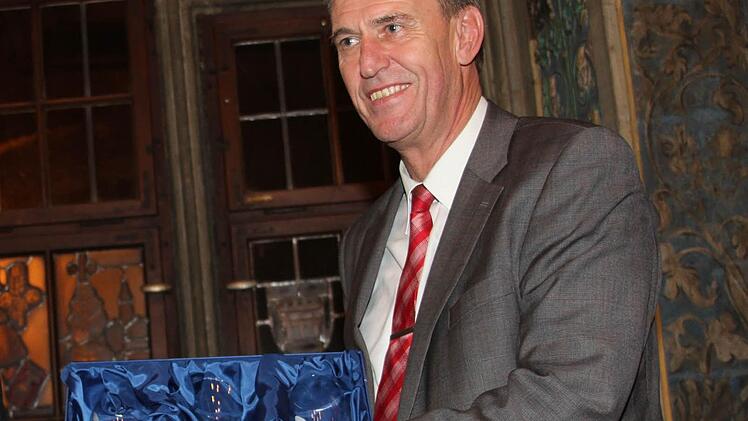 Oberbürgermeister Siegfried Müller zog Bilanz des Jahres 2012.