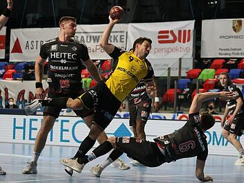 War im Derby beim HC Erlangen viermal für den HSC 2000 Coburg erfolgreich: Routinier Dominic Kelm