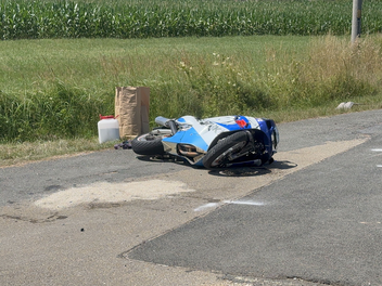 44-jähriger Motorradfahrer bei Wendemanöver tödlich verletzt: Rettungskräfte kämpften vergeblich