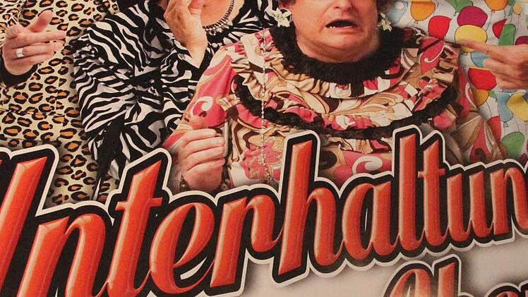 Plakat für den Unterhaltungsabend mit Heißmann und Rassau Foto: Friedwald Schedel