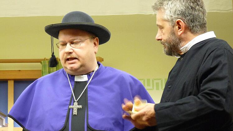 Aufführung der Thundorfer Theatergruppe.Foto: Philipp Bauernschubert