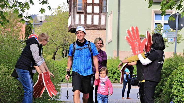 5. Frankenwald-Wandermarathon in Kulmbach Foto: Ferdinand Merzbach