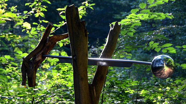 Station am Weg der Besinnung. Foto: Peter Rauch