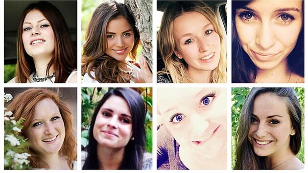 Diese fränkischen "Madla" haben sich schon beworben: Aubrey J.J. Elbel, Jessica Anneliese Rueda, Katharina Nüßlein, Kira Stedtler, Nina Lorzt, Steffi Hetzi, Suny Hi und Pia Weber. Wir freuen uns auf Ihre Bewerbung. Fotos: privat/Collage: Tobias Stich