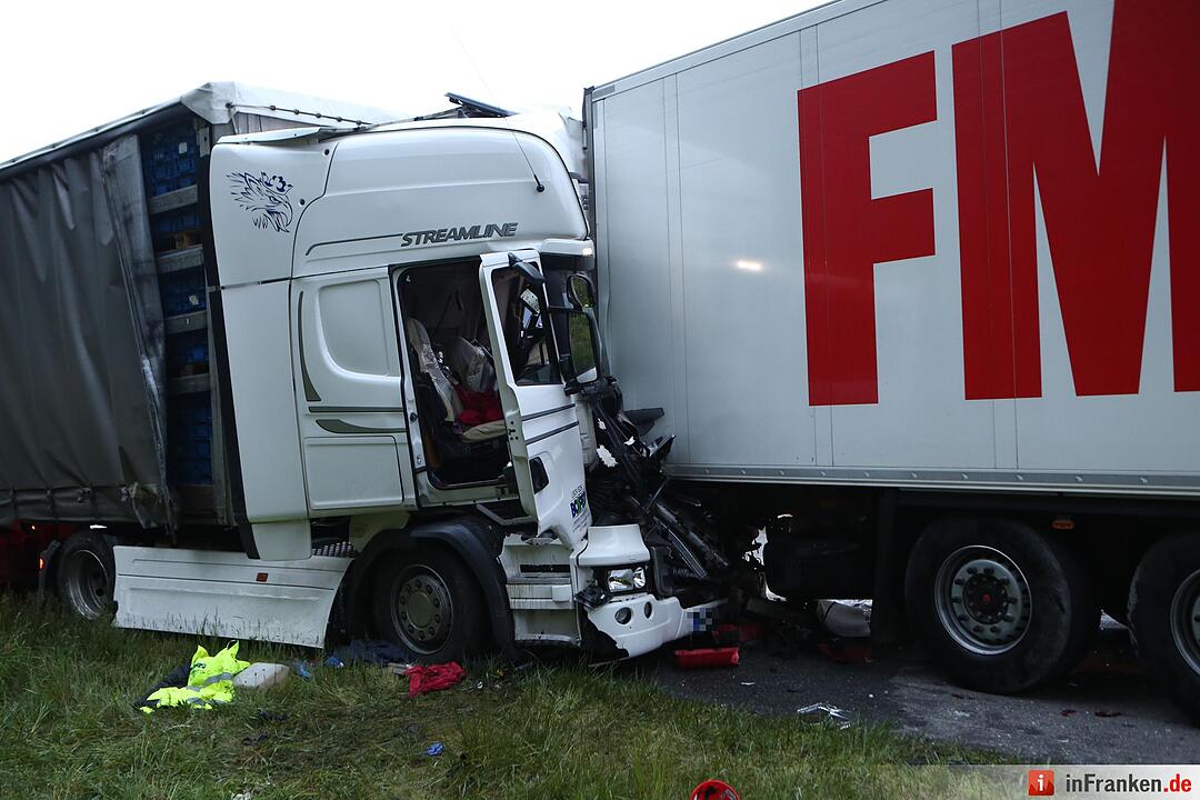 Erneut tödlicher Lkw-Unfall auf der A6 bei Nürnberg
