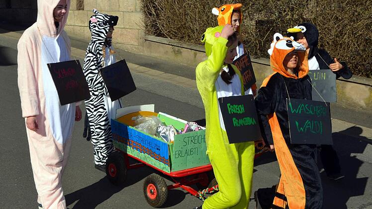 Faschingsumzug des Premicher Vereinsrings. Foto: Peter Rauch