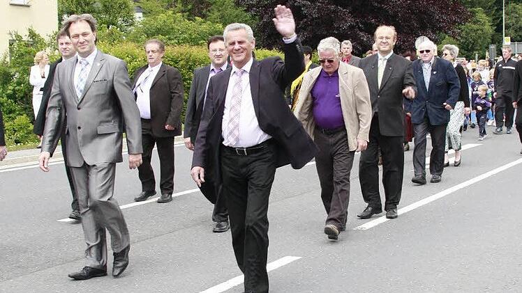 Landrat und Bürgermeister