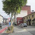 Für die Pestalozzistraße 9  (rechts; hinten die  alte Mälzerei Müller) liegt der Stadt ein Bauantrag vor. Hier will ein Bayreuther Investor einen Wohnkomplex errichten. Foto: Stephan Tiroch