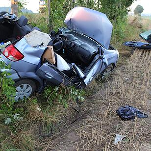 Tödlicher Verkehrsunfall auf der B2 bei Schwabach