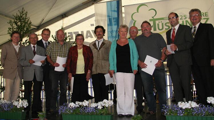 Die Beteiligten der Dorferneuerung haben Grund, stolz zu sein.