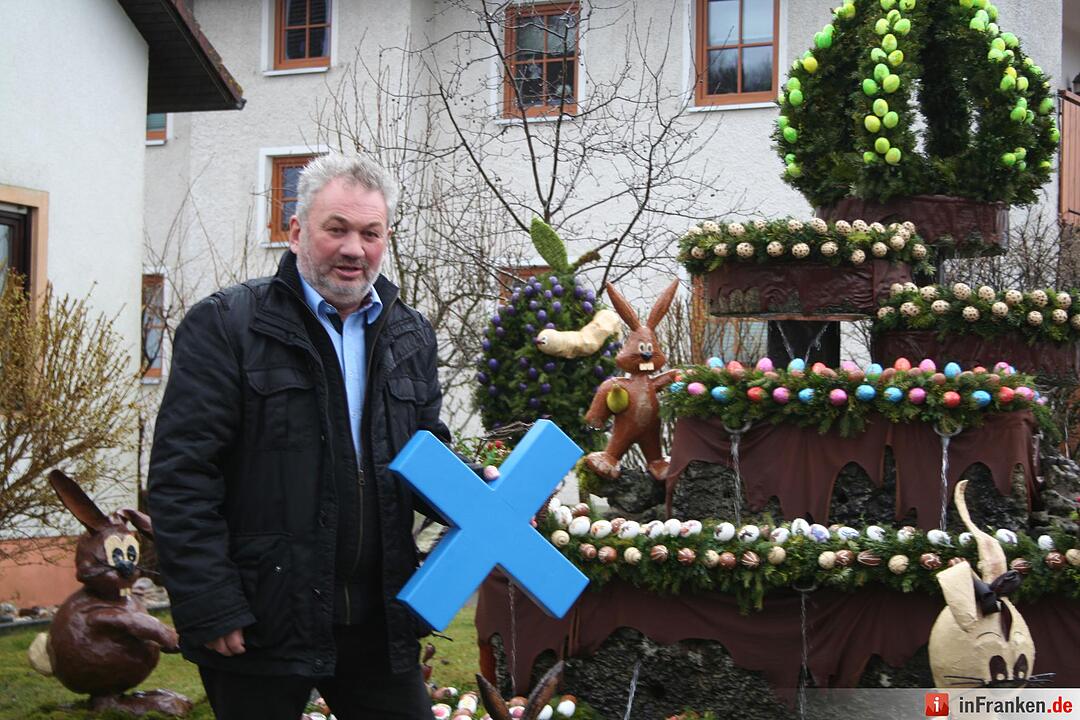 Osterbrunnen in der Fränkischen Schweiz