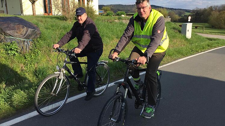 Fahrradtour mit CSU-Bürgermeister-Kandidat Robert Bosch. Foto: Jürgen Gärtner