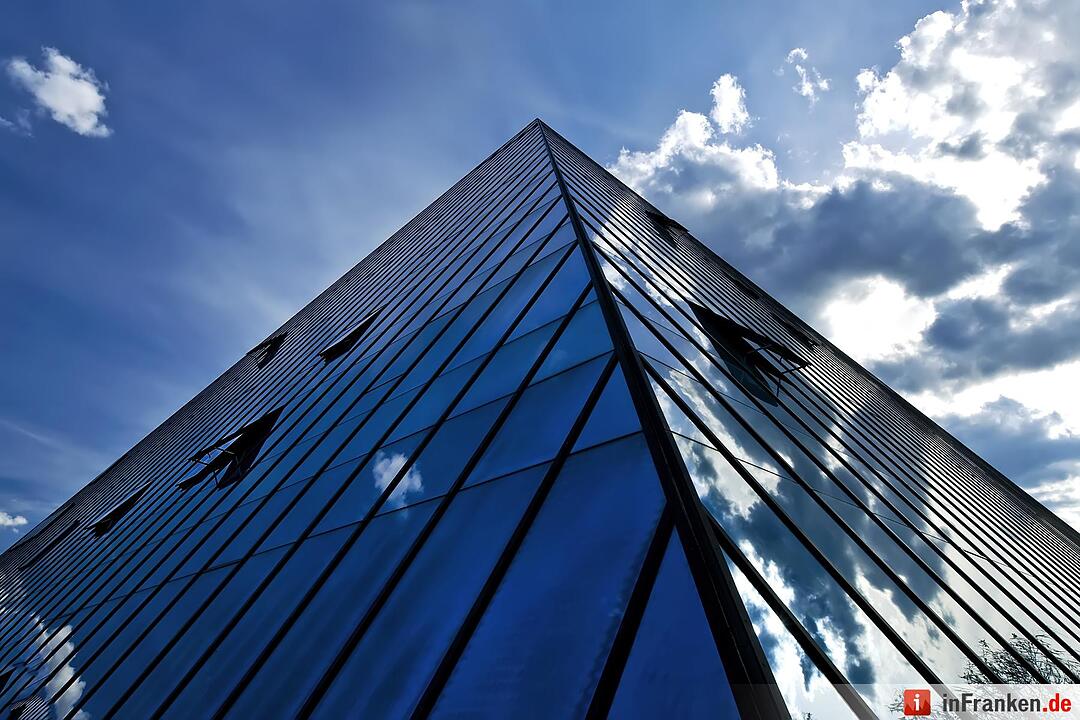 Hotel-Pyramide in Fürth