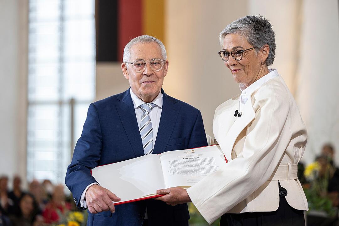 Übergabe Friedenspreis des Deutschen Buchhandels