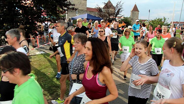Impressionen vom Lauf    Foto: Richard Sänger