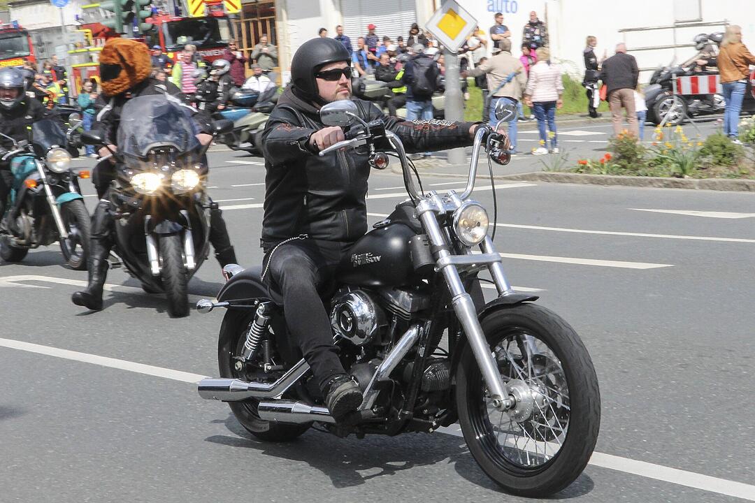 Das größte Motorradtreffen Süddeutschlands