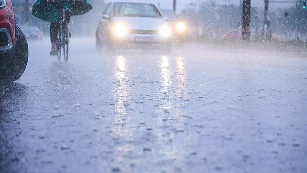 Aktuelle Unwetterwarnungen in Franken