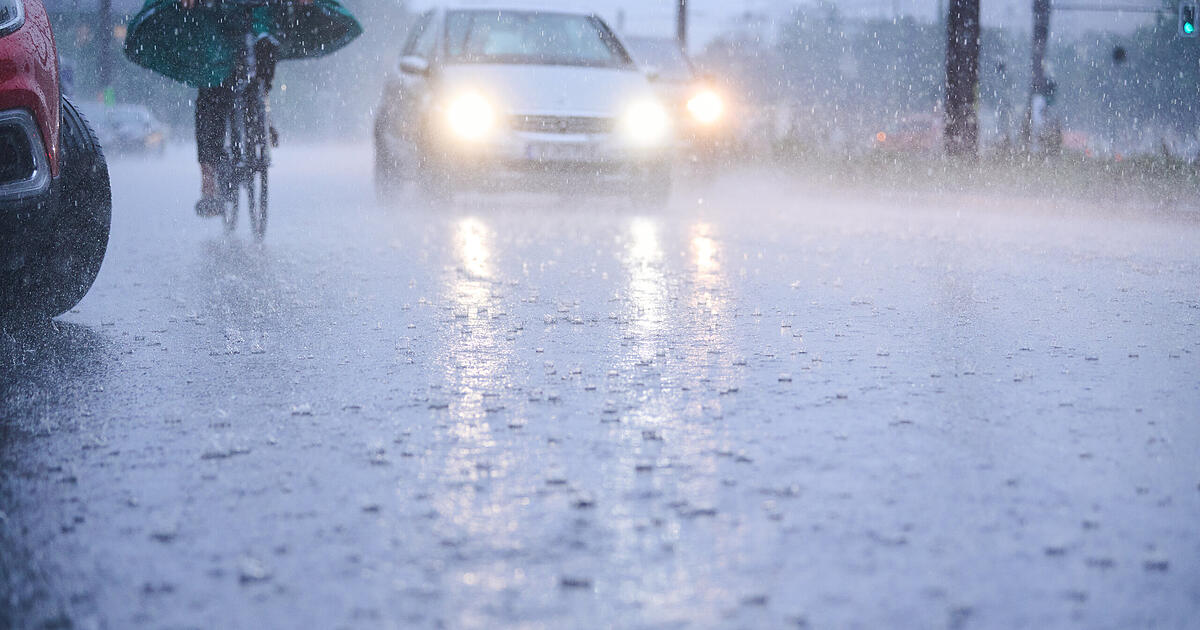 Flood alert in Franconia: New DWD warnings of continuous rainfall