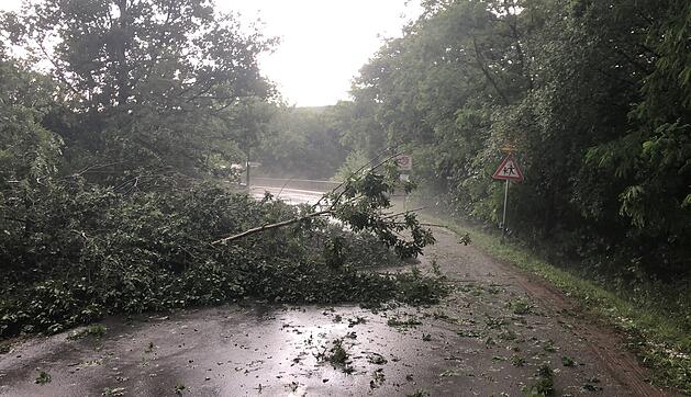 Bamberg: Unwetter hinterlassen massive Schäden