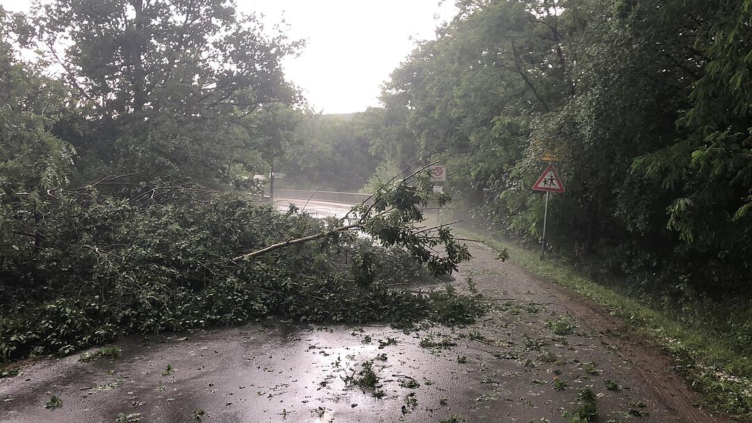 Bamberg: Unwetter hinterlassen massive Schäden