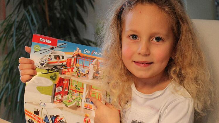 Maya Baumstark freut sich auf Weihnachten. Foto: Mariell Dörrschmidt