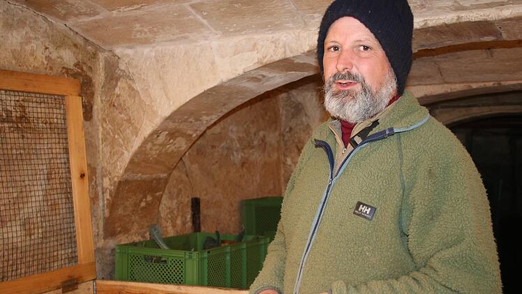 Wolfgang W&auml;nke betreibt mit seiner Frau am Patersberghof die G&auml;rtnerei. Mirjam Stumpf