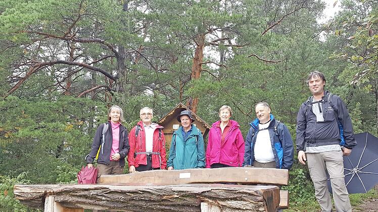 Die DAV-Wandergruppe war rund um Hammelburg unterwegs.