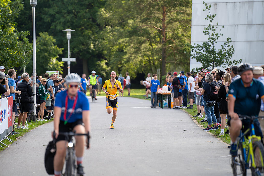 Der Triathlon war in diesem Jahr nur ein Duathlon!