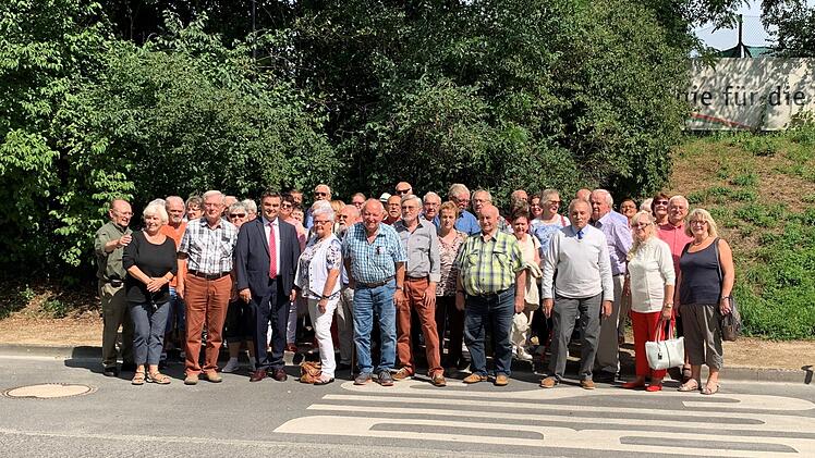 Die SPD-Arbeitsgemeinschaft 60 plus aus Bad Kissingen war in Aschaffenburg zu Gast.  Foto: Ewald Kiesel