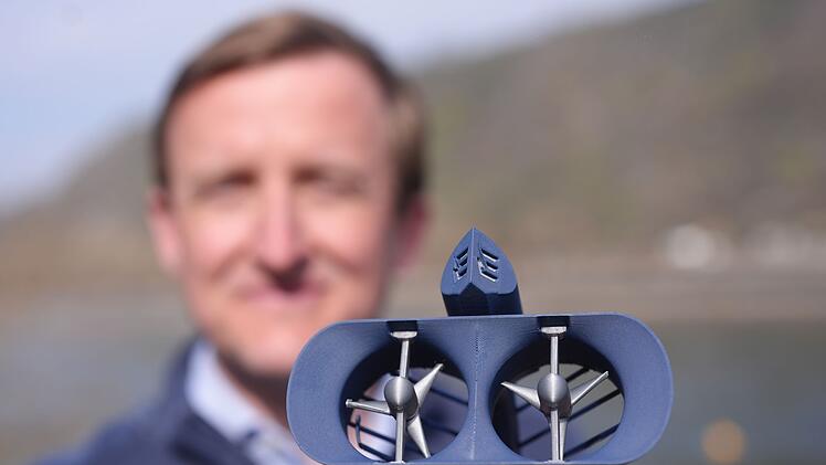 Energyfish Schwarmkraftwerk im Rhein