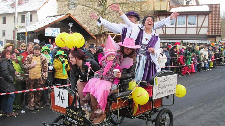 Das Zeitlofser Prinzenpaar Ingeborg I. und Gerhard I. Foto: Diana Leitsch