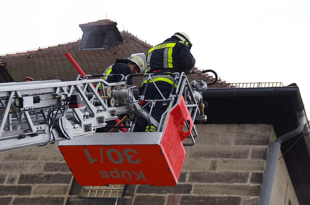 Brand in JVA Kronach