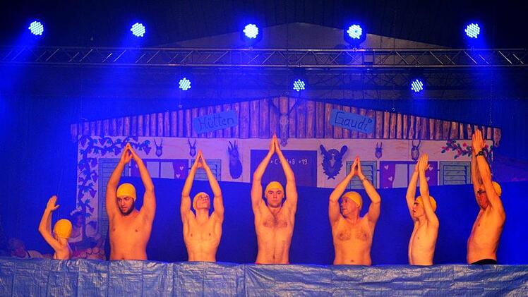 Die Strullendorfer "Ladykillers" mit ihrem "Wasserballett vom Feinsten"Andrea Spörlein