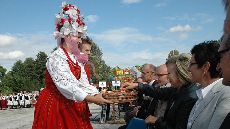 Im September 2014 hatte eine Delegation des Landkreises Haßberge bereits den polnischen Landkreis Klobuck besucht und dabei ein polnisches Erntedankfest erlebt. Wunderbar.Landratsamt Haßberge/Archiv