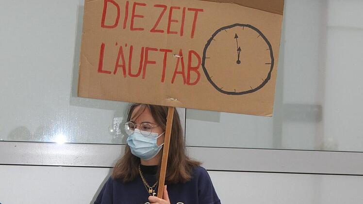 Impressionen von der Kulmbacher "Fridays für Future"-Demo. Foto: Sonny Adam