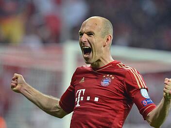 Auch Bayerns Kunstschütze Arien Robben soll am Sonntag, 20. August in Coburg auflaufen. dpa