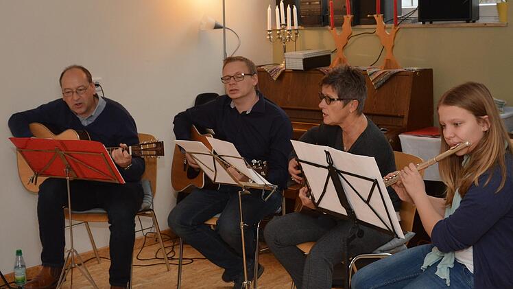 Die Musikgruppe des Hauses erLebenskunst